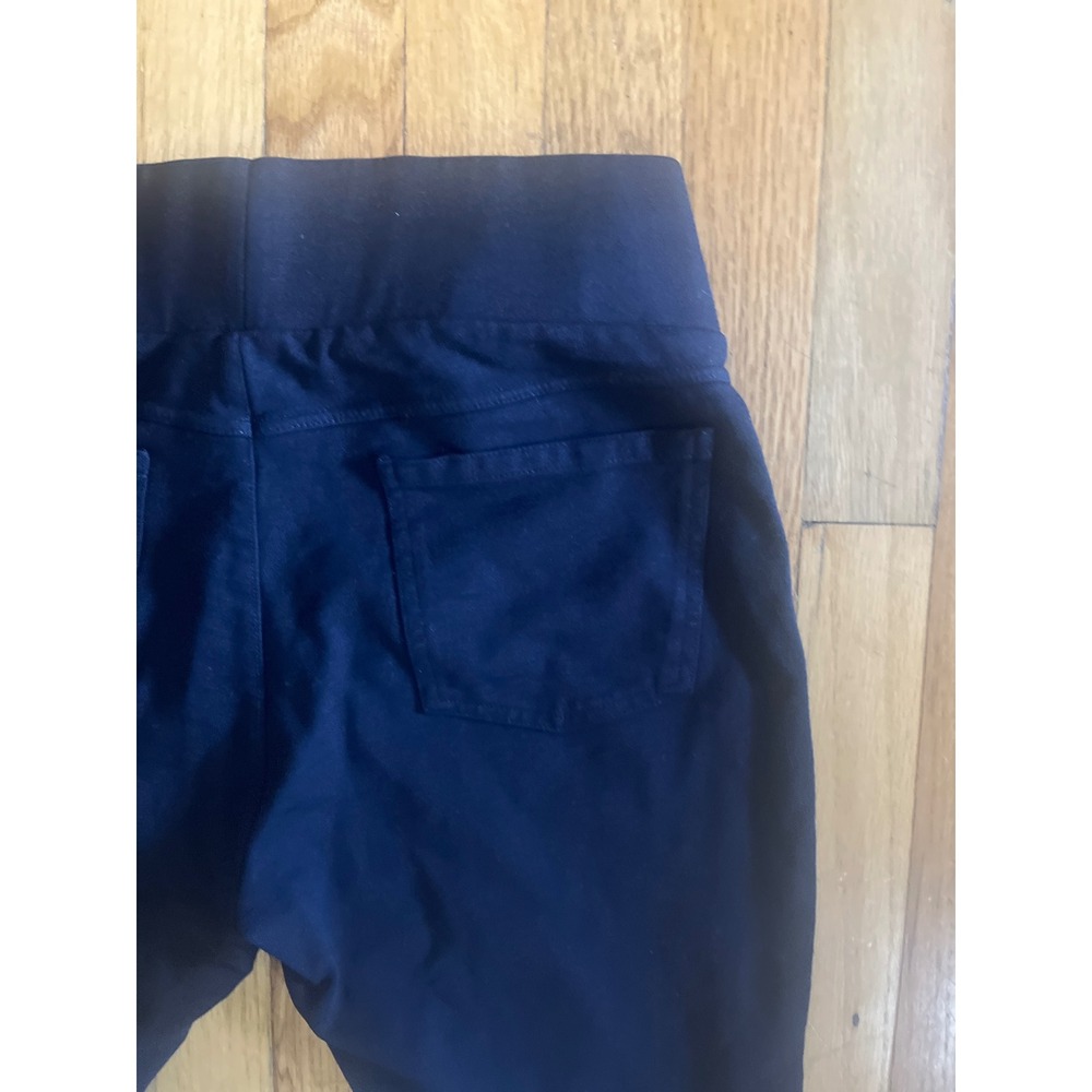 Matty M Womens Navy Blue High Rise Pull On Leggings Pants Size Large - Picture 4 of 4